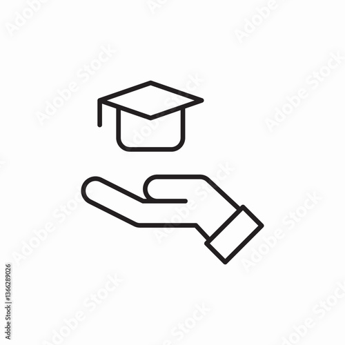 university services icon sign vector