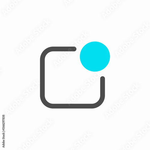 application notification pending icon sign vector