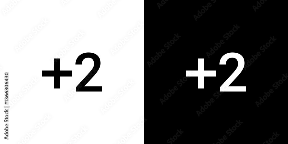 Fototapeta premium Plus Two (+2) 