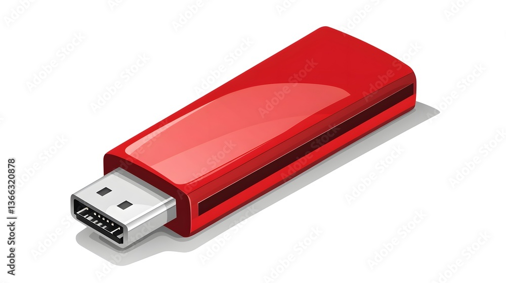 Closeup Portable USB Flash Drive Data Storage Technology Closeup Portable USB Flash Drive Data Storage Technology