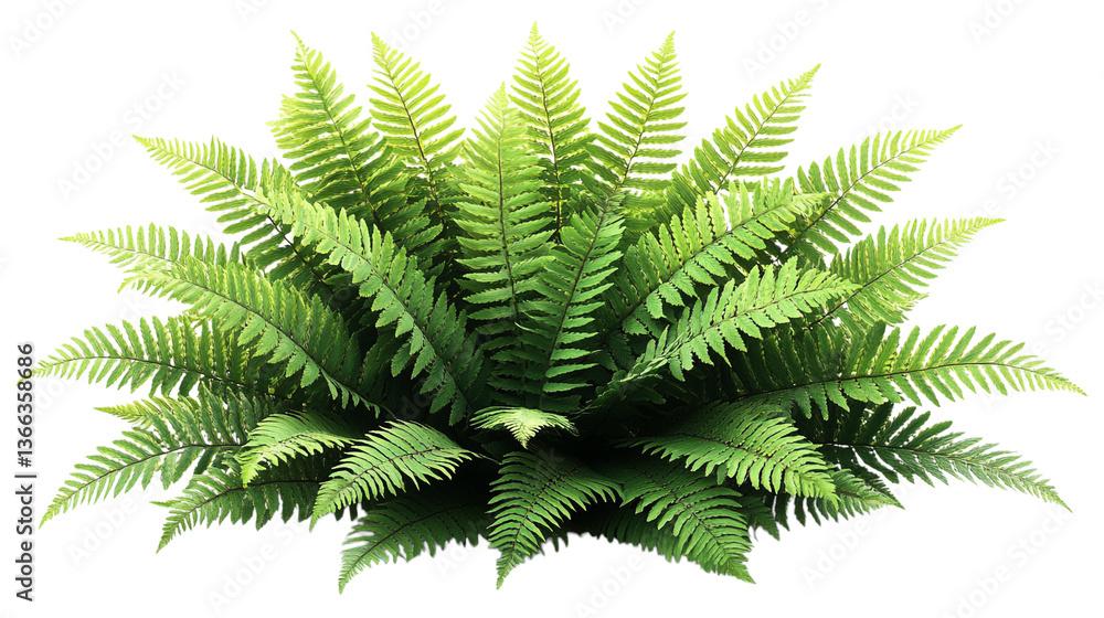fern leaf isolated on white fern leaf isolated on white