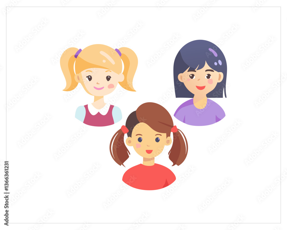 Girl Vector and girl image Free SVG Download Girl Vector and girl image Free SVG Download
