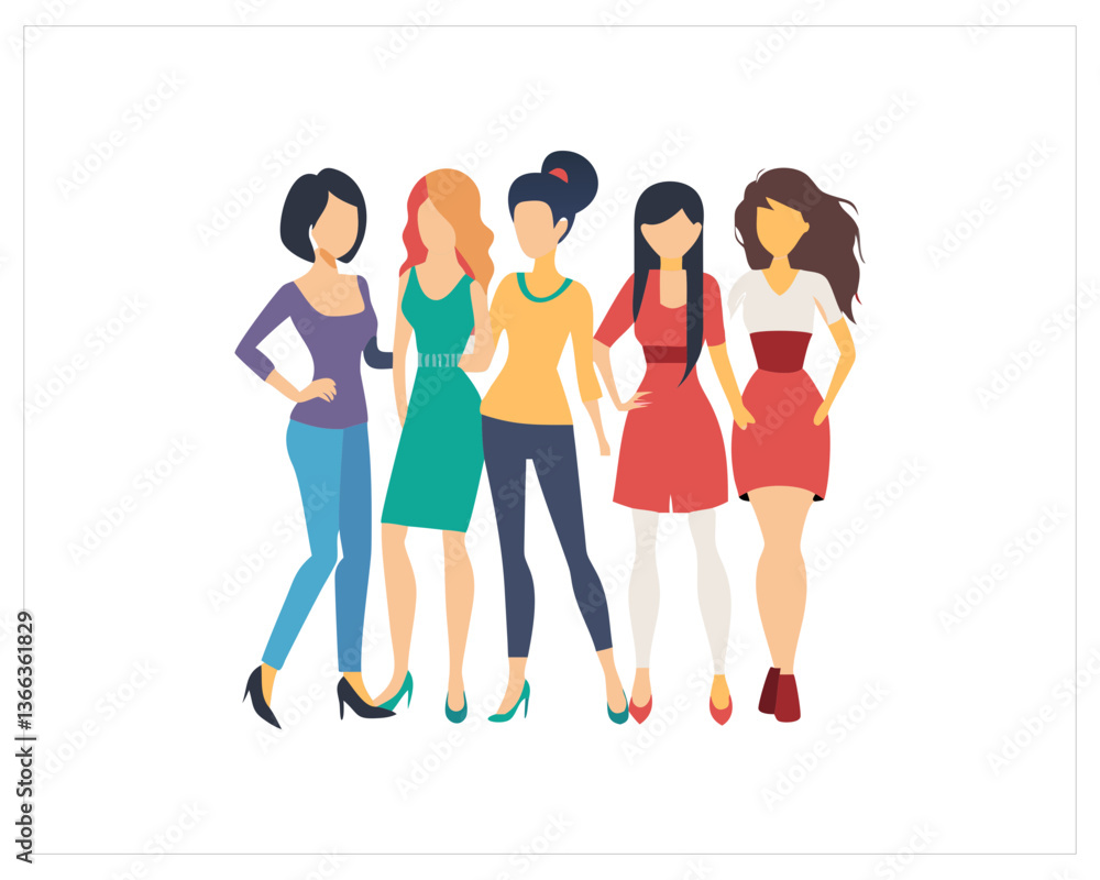 Fototapeta premium Girl Vector and girl image Free SVG Download 