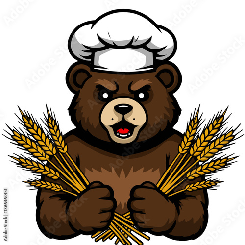 The Grumpy Baker Bear