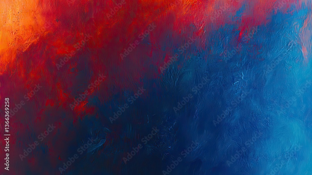 Fototapeta premium Abstract vibrant color mixing, paint explosion