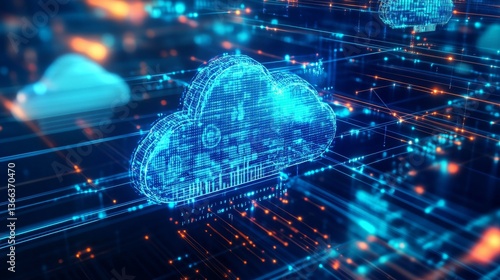 An AI powered system enhancing cybersecurity in cloud computing by analyzing network traffic, user authentication data, and cloud infrastructure to detect and prevent threats