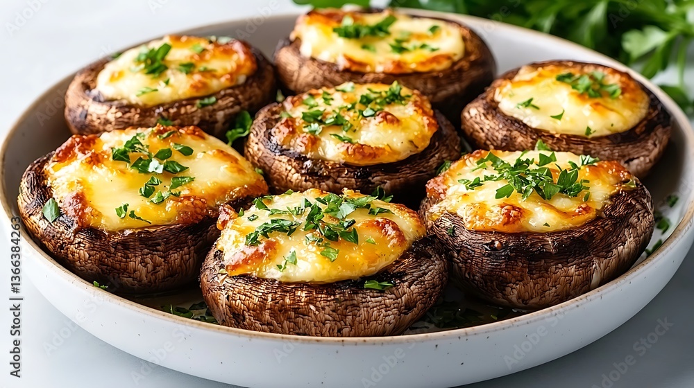 Baked Cheese Stuffed Mushrooms. (1) Baked Cheese Stuffed Mushrooms. (1)