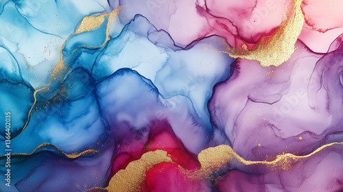 Soft cloud-like watercolor blending pastel colors background