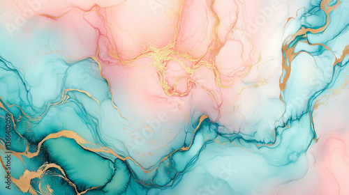 Soft cloud-like watercolor blending pastel colors background