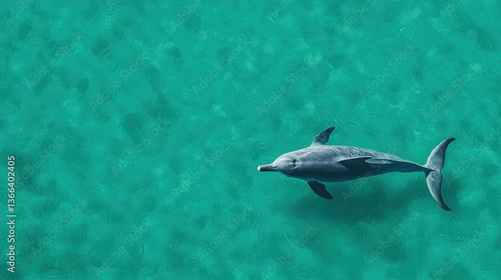 Aquatic vet examines dolphin in turquoise waters underwater environment marine research close-up view Aquatic vet examines dolphin in turquoise waters underwater environment marine research close-up view