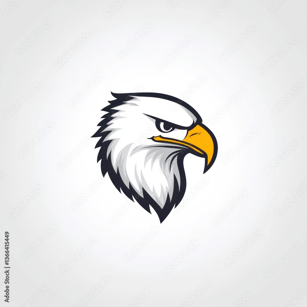 Fototapeta premium Eagle Head Logo
