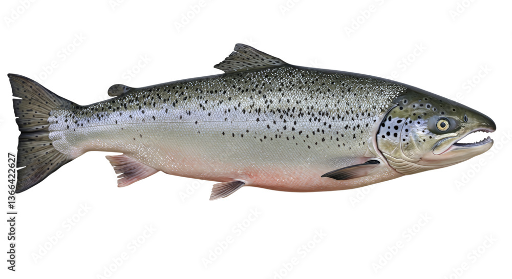 Obraz premium Freshwater fish closeup