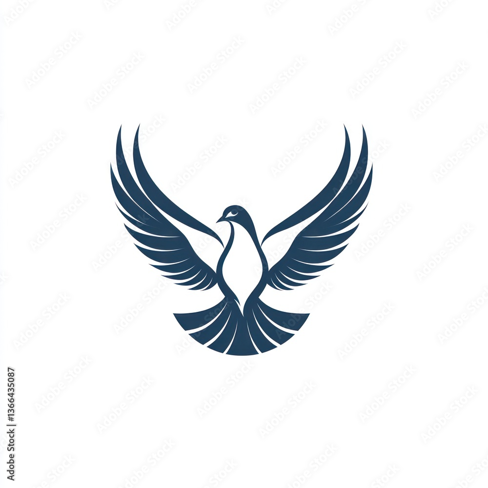Fototapeta premium Soaring Dove Logo