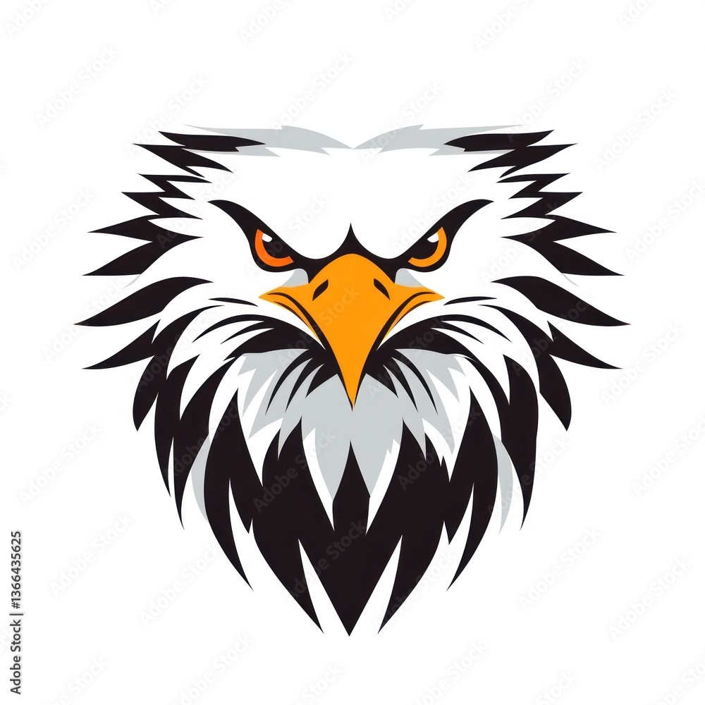 Obraz premium Eagle Head Logo