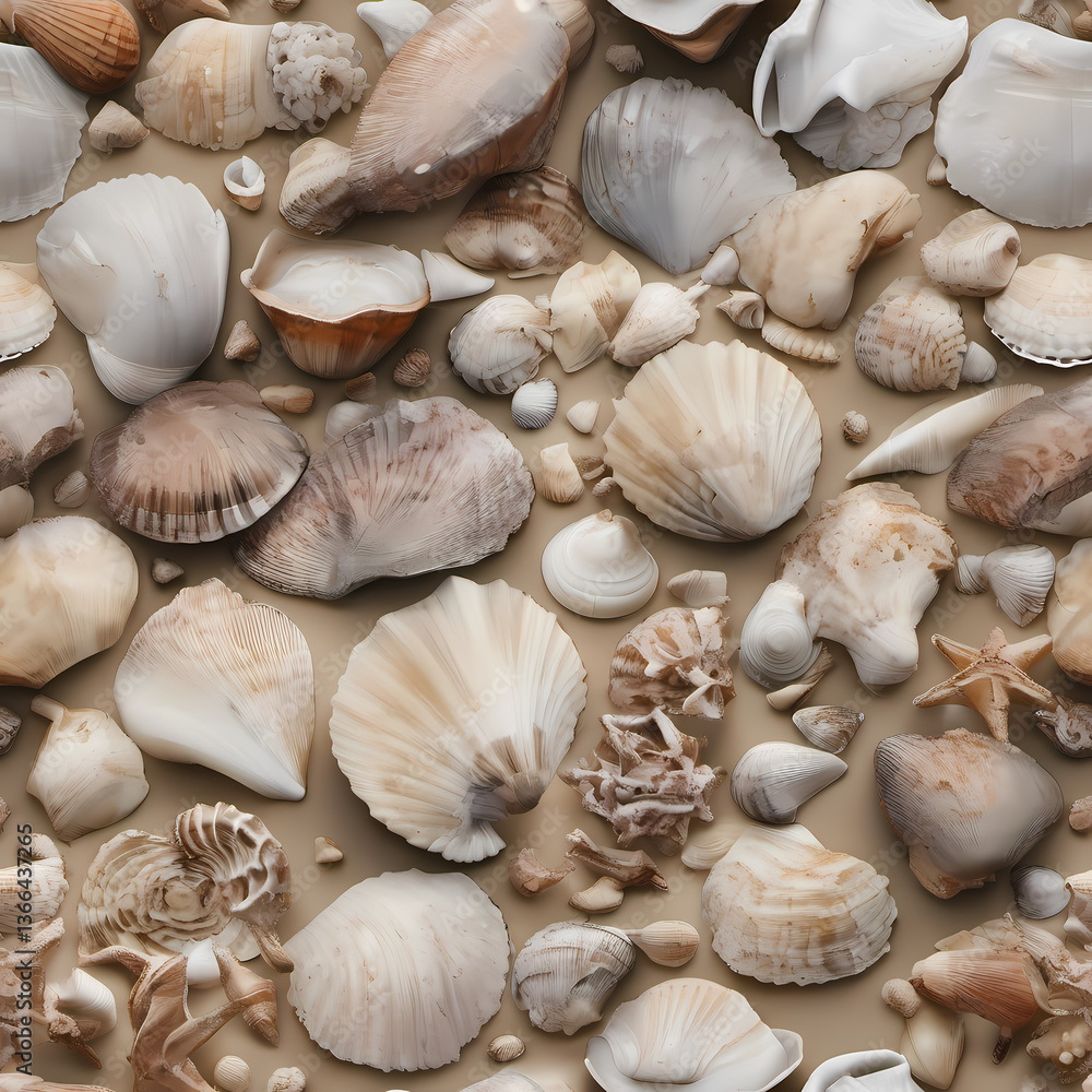 sea shells background sea shells background