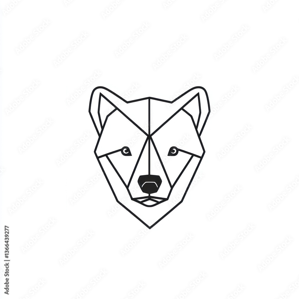 Geometric Polar Bear Geometric Polar Bear