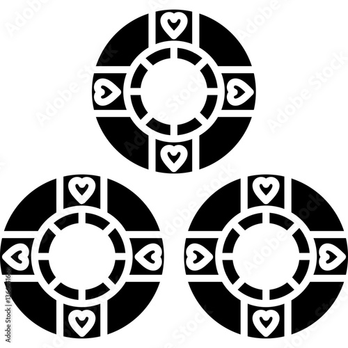 Poker chips Icon