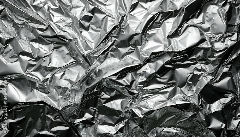 crumpled aluminum foil crumpled aluminum foil