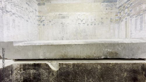 Journey inside Zoser's Tomb, located in Saqqara's Step Pyramid, the royal necropolis of Memphis, Egypt. Witness the architectural marvels of ancient Egypt.