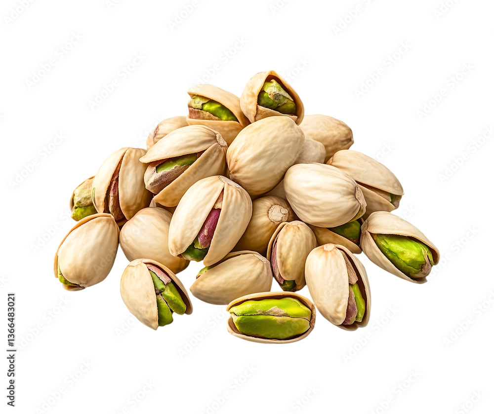 Pistachio Nuts with Shells, Fresh Pistachios in Natural Shell Isolated on Transparent Background Pistachio Nuts with Shells, Fresh Pistachios in Natural Shell Isolated on Transparent Background