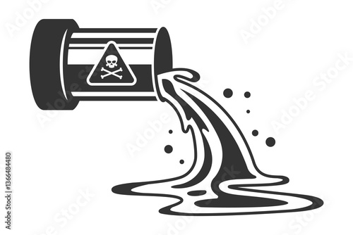 Sewage icon. simple vector icon. Vector illustration