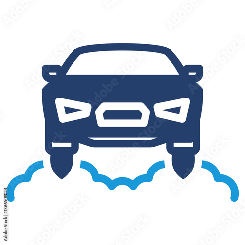 Flying Car Icon
