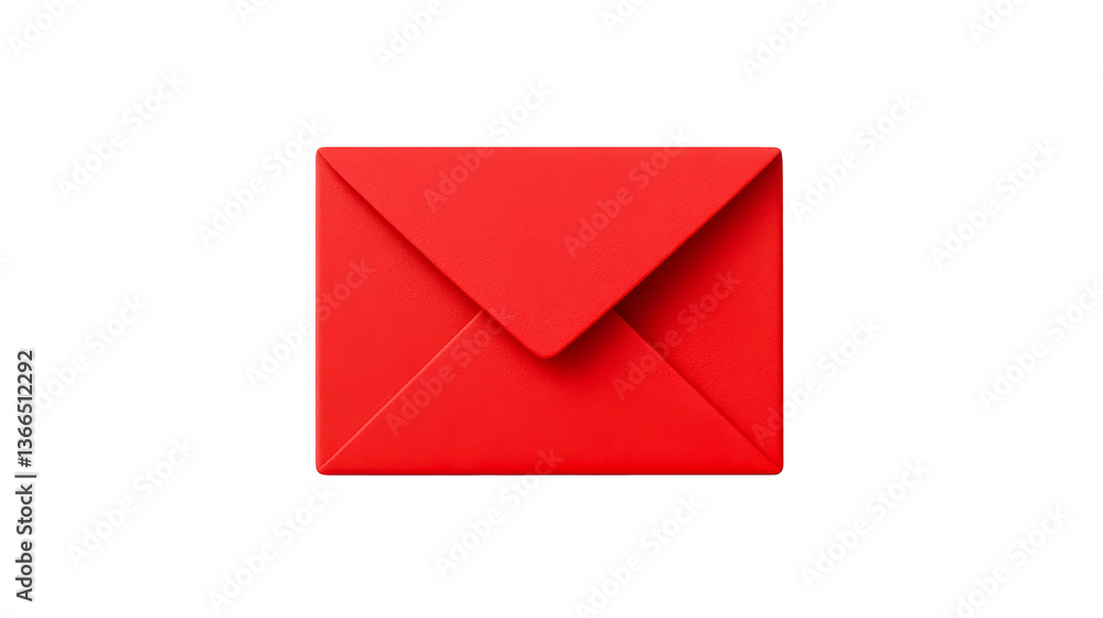 Red letter graphic on black background, cut out transparent Red letter graphic on black background, cut out transparent