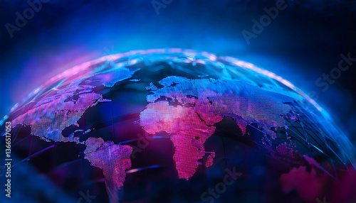 abstract background with earth