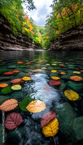 Autumn Leaves Crystal River Canyon