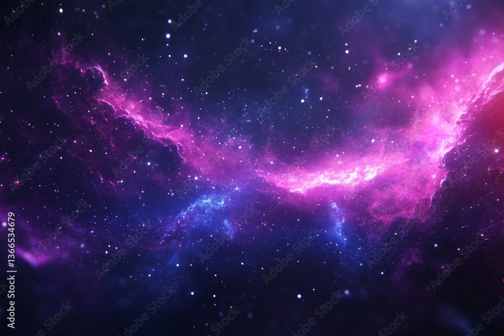 Obraz premium Cosmic Nebulae in Deep Space (13)