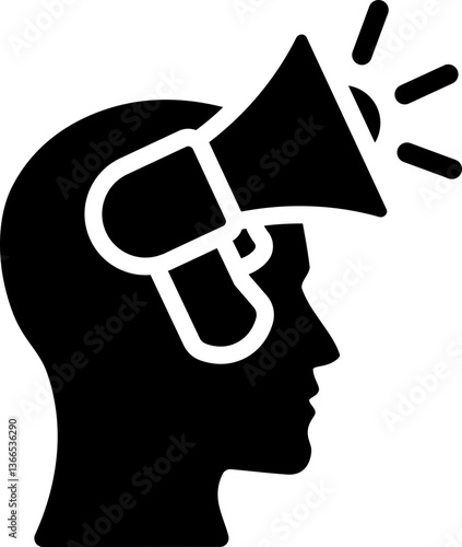 Lobbying Glyph Icon