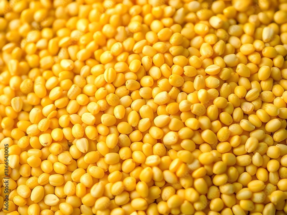 Close-up of Yellow Mung Beans - Organic, Healthy Food Ingredient for Cooking, Recipes, Vegan Diet. Close-up of Yellow Mung Beans - Organic, Healthy Food Ingredient for Cooking, Recipes, Vegan Diet.