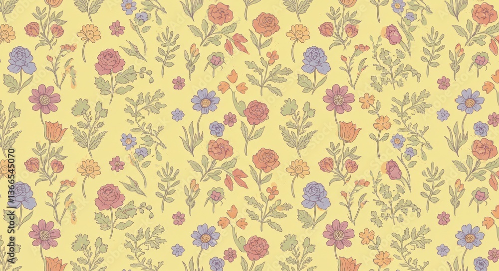Botanical Floral Pattern Illustrations
Botanical Floral Pattern Illustrations