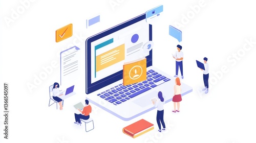 An AI powered system enhancing online education by analyzing learner data, AI-assisted personalized learning paths, and real-time progress tracking for better educational outcomes