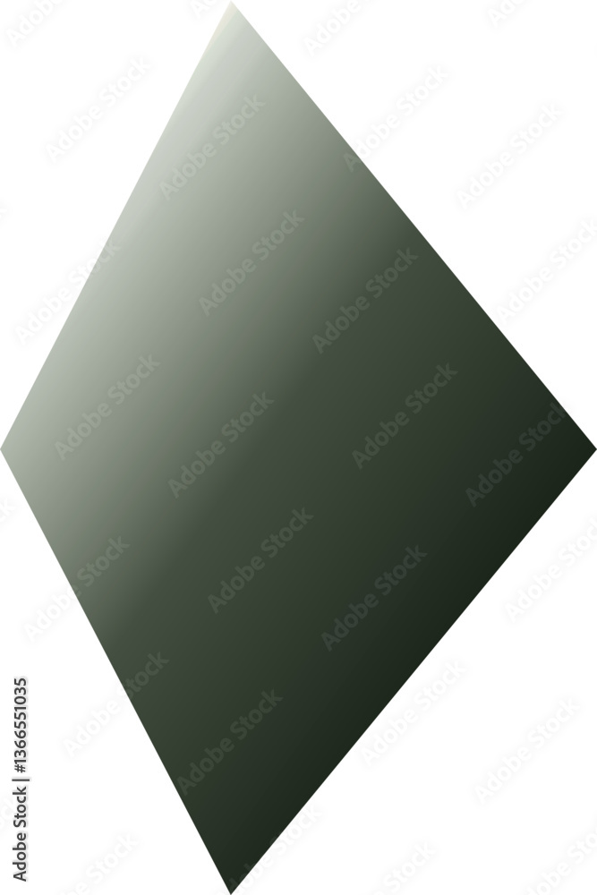 Fototapeta premium Gradient Glass Icon – Glossy Circular Element for Various Design