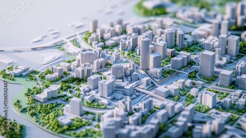 An AI powered system enhancing urban planning by analyzing city data, AI-assisted infrastructure design, and real-time city development monitoring for smarter city growth