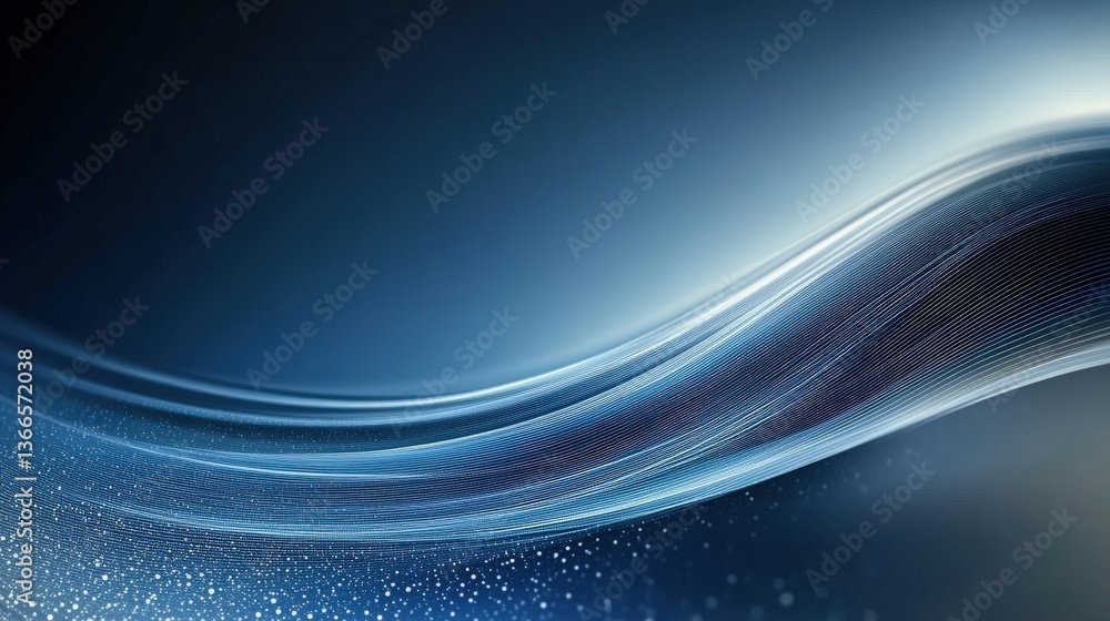 Abstract Blue Wave Background Design Abstract Blue Wave Background Design