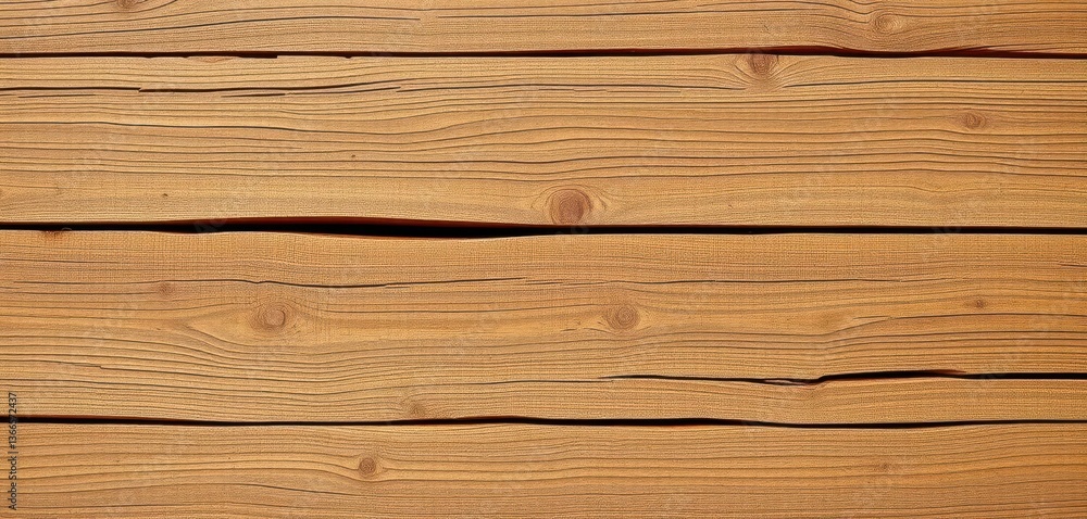 Fototapeta premium Rustic brown wooden planks, natural texture, weathered surface, aged, construction