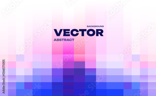 Vertical Pixelated Gradient Background Effect
