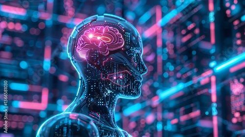 The future of Digital Brain technology driven by Deep Learning and Artificial Intelligence to decode thoughts with the support of Cybernetic Consciousness.