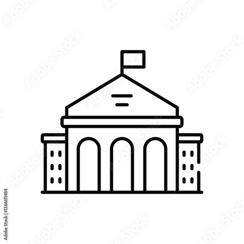 Governance  Vector icon