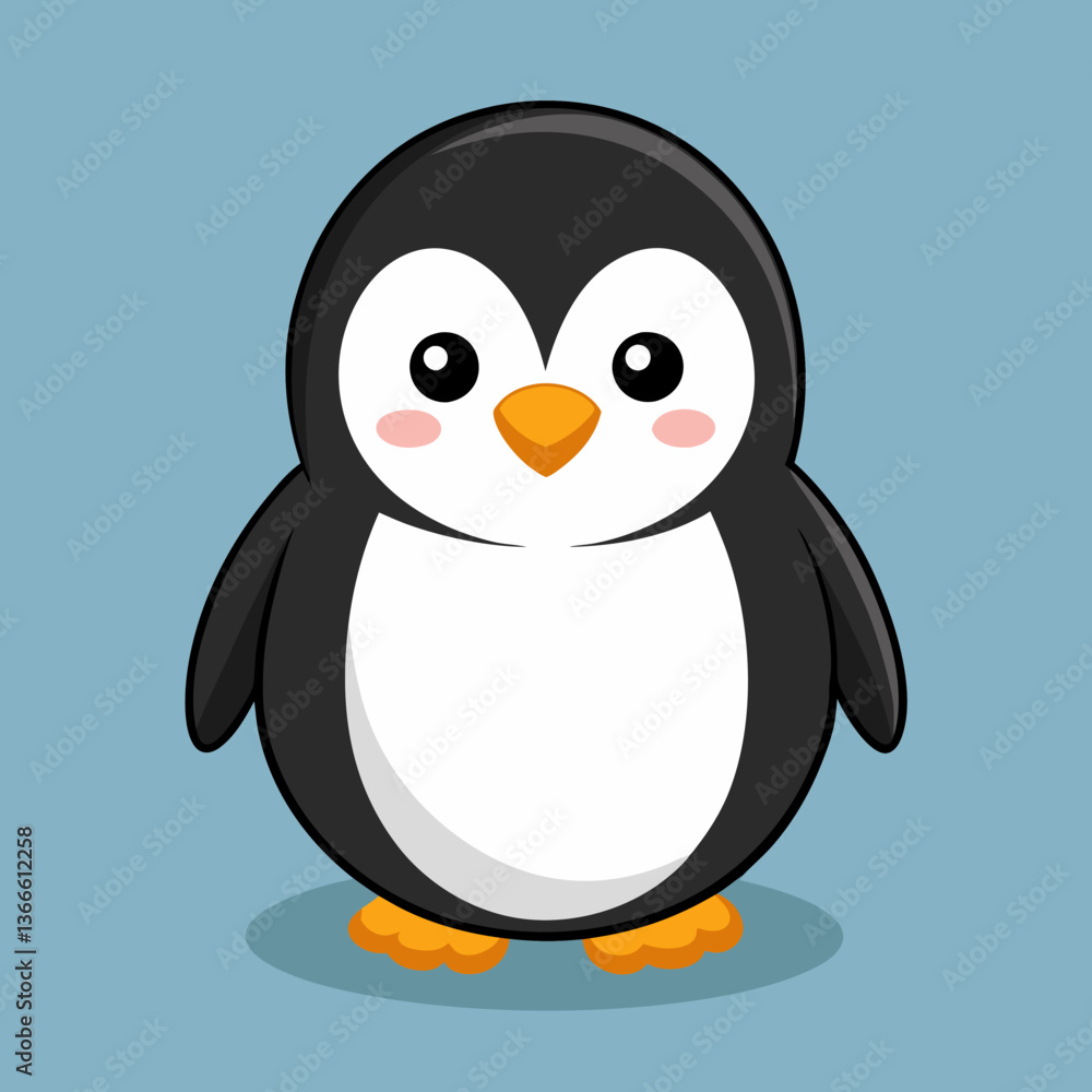 Obraz premium penguin on a snow