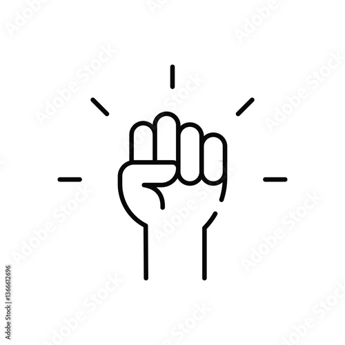 Activism   Vector icon