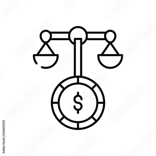 Equal Pay Vector icon