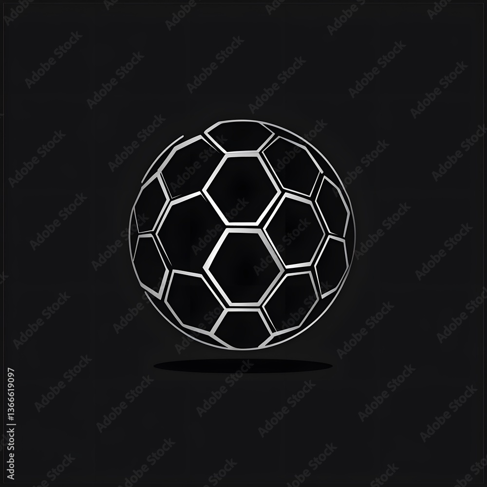 Obraz premium A close up of a football ball