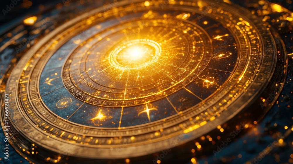 Celestial Orrery: A Glowing Cosmos Celestial Orrery: A Glowing Cosmos