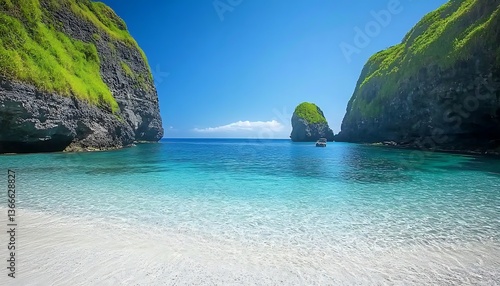 Tropical Cove with Serenity Beach.