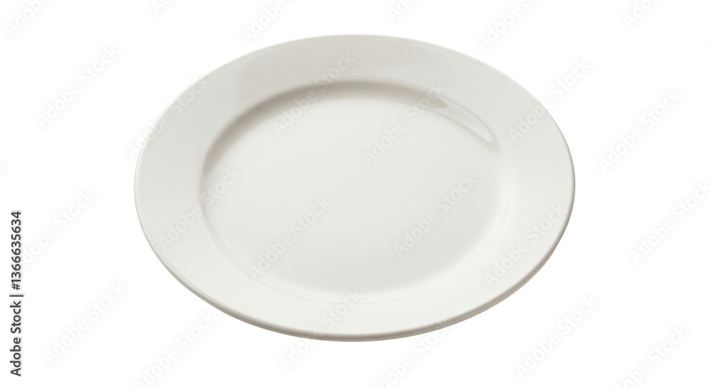 A simple white plate centered on a black background showcasing its clean and minimalist design aesthetic perfectly A simple white plate centered on a black background showcasing its clean and minimalist design aesthetic perfectly