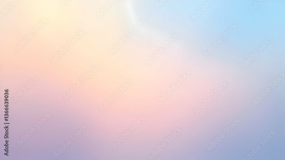 Fototapeta premium Airy Pastel Composition