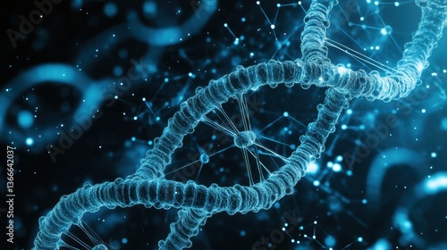 A bioengineering concept combining chemistry and synthetic biology.